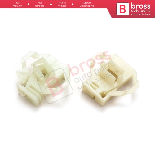 Window Regulator Repair Clips Front Right for VW Polo Classic 6V Caddy MK2 Seat Cordoba MK1 Ibiza MK2 Inca Skoda Octavia MK1 1U 6K4837402