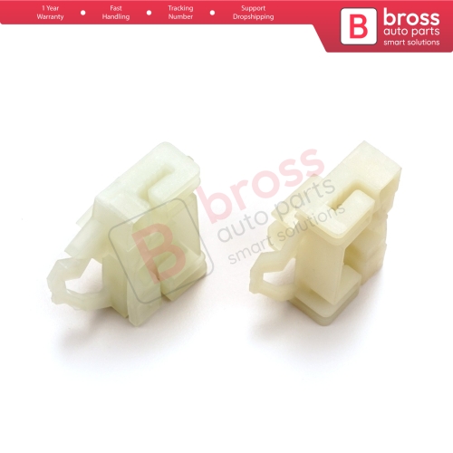 Window Regulator Repair Clips Front Right for VW Polo Classic 6V Caddy MK2 Seat Cordoba MK1 Ibiza MK2 Inca Skoda Octavia MK1 1U 6K4837402
