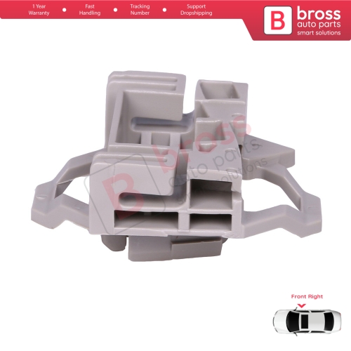 Window Regulator Repair Clips R1 Front Right for VW Polo Classic 6V Caddy MK2 Seat Cordoba MK1 Ibiza MK2 Inca Skoda Octavia MK1 1U 6K4837402