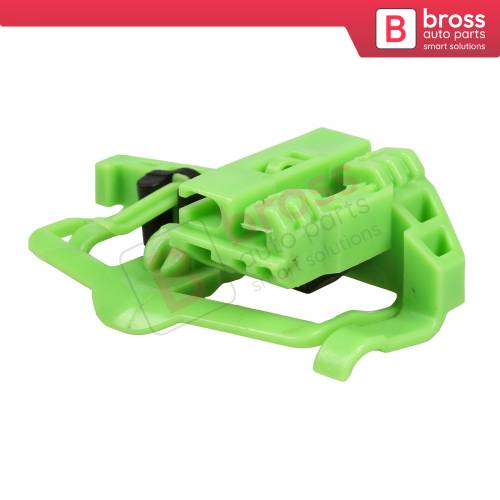 Window Regulator Clip L Front for BMW E 46 Compact GREEN