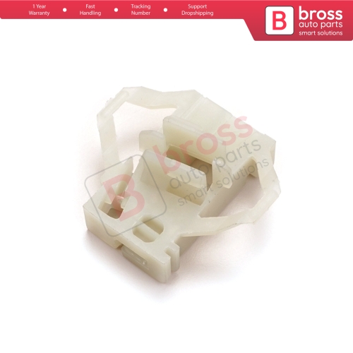 Window Regulator Repair Clips L1 Front Left for VW Polo Classic 6V Caddy MK2 Seat Cordoba MK1 Ibiza MK2 Inca Skoda Octavia MK1 1U 6K4837401