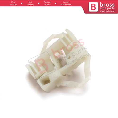 Window Regulator Repair Clips L1 Front Left for VW Polo Classic 6V Caddy MK2 Seat Cordoba MK1 Ibiza MK2 Inca Skoda Octavia MK1 1U 6K4837401