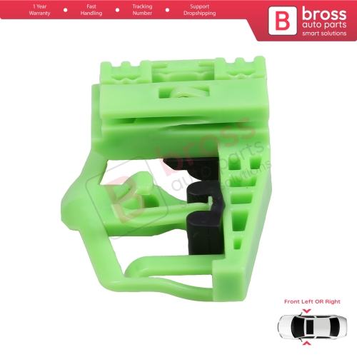 Window Regulator Repair Clips B Front Door for BMW 3 Series E46 Compact 2001-2005 2-Door 51338251351 51338251352