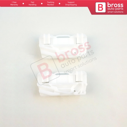 2 Pieces Window Regulator Repair Clips Left Door for VW Sharan MK1 Seat Alhambra 7M 7V Leon MK2 Ford Galaxy MK1 Freelander MK1 L314