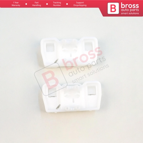2 Pieces Window Regulator Repair Clips Left Door for VW Sharan MK1 Seat Alhambra 7M 7V Leon MK2 Ford Galaxy MK1 Freelander MK1 L314
