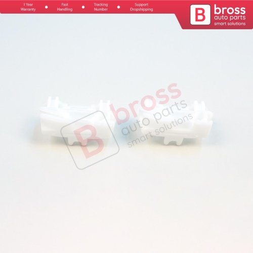 2 Pieces Window Regulator Repair Clips Left Door for VW Sharan MK1 Seat Alhambra 7M 7V Leon MK2 Ford Galaxy MK1 Freelander MK1 L314