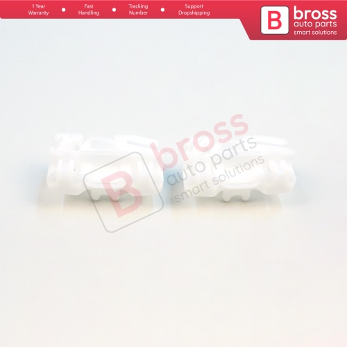 2 Pieces Window Regulator Repair Clips Left Door for VW Sharan MK1 Seat Alhambra 7M 7V Leon MK2 Ford Galaxy MK1 Freelander MK1 L314