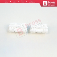 2 Pieces Window Regulator Repair Clips Right Door for VW Sharan MK1 Seat Alhambra 7M 7V Leon MK2 Ford Galaxy MK1 Freelander MK1 L314