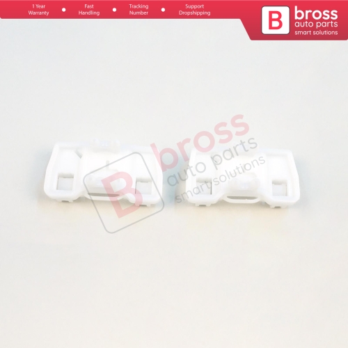 2 Pieces Window Regulator Repair Clips Right Door for VW Sharan MK1 Seat Alhambra 7M 7V Leon MK2 Ford Galaxy MK1 Freelander MK1 L314