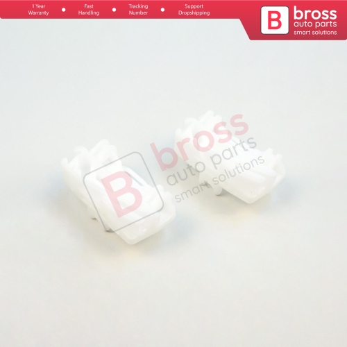 2 Pieces Window Regulator Repair Clips Right Door for VW Sharan MK1 Seat Alhambra 7M 7V Leon MK2 Ford Galaxy MK1 Freelander MK1 L314