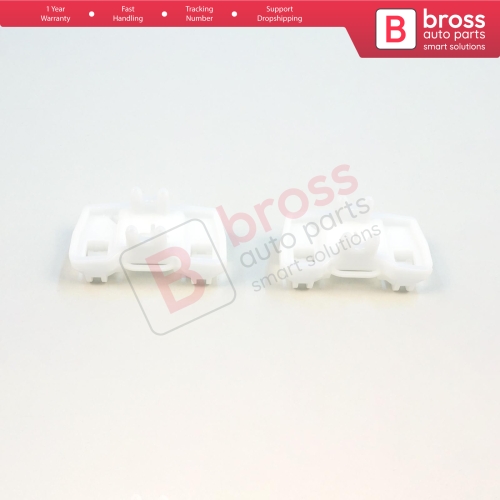 2 Pieces Window Regulator Repair Clips Right Door for VW Sharan MK1 Seat Alhambra 7M 7V Leon MK2 Ford Galaxy MK1 Freelander MK1 L314
