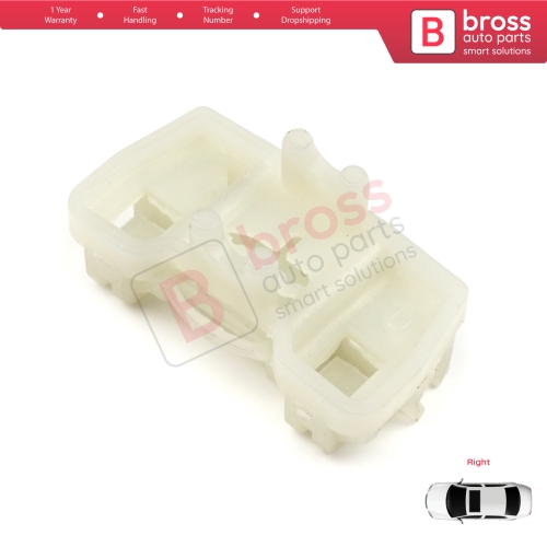 Window Regulator Repair Clips Right Door for VW Sharan MK1 Seat Alhambra 7M 7V Ford Galaxy MK1 Freelander MK1 L314 7M0837462 CUH000021