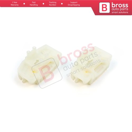 2 Pieces Window Regulator Repair Clips Left Door for VW Sharan MK1 Seat Alhambra 7M 7V Leon MK2 Ford Galaxy MK1 Freelander MK1 L314