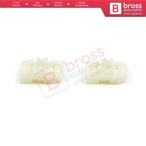 2 Pieces Window Regulator Repair Clips Left Door for VW Sharan MK1 Seat Alhambra 7M 7V Leon MK2 Ford Galaxy MK1 Freelander MK1 L314