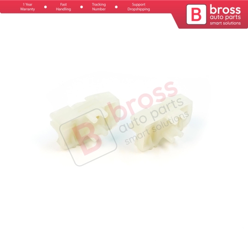 2 Pieces Window Regulator Repair Clips Right Door for VW Sharan MK1 Seat Alhambra 7M 7V Leon MK2 Ford Galaxy MK1 Freelander MK1 L314