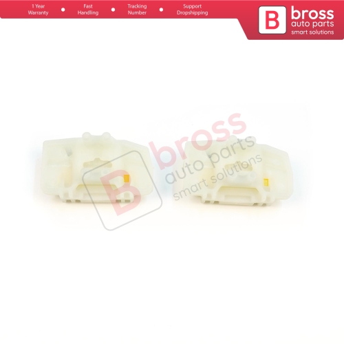 2 Pieces Window Regulator Repair Clips Right Door for VW Sharan MK1 Seat Alhambra 7M 7V Leon MK2 Ford Galaxy MK1 Freelander MK1 L314