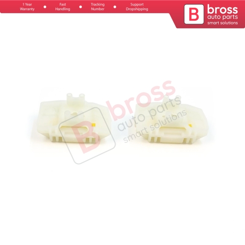 2 Pieces Window Regulator Repair Clips Right Door for VW Sharan MK1 Seat Alhambra 7M 7V Leon MK2 Ford Galaxy MK1 Freelander MK1 L314