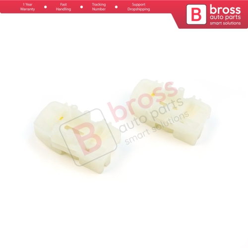 2 Pieces Window Regulator Repair Clips Right Door for VW Sharan MK1 Seat Alhambra 7M 7V Leon MK2 Ford Galaxy MK1 Freelander MK1 L314