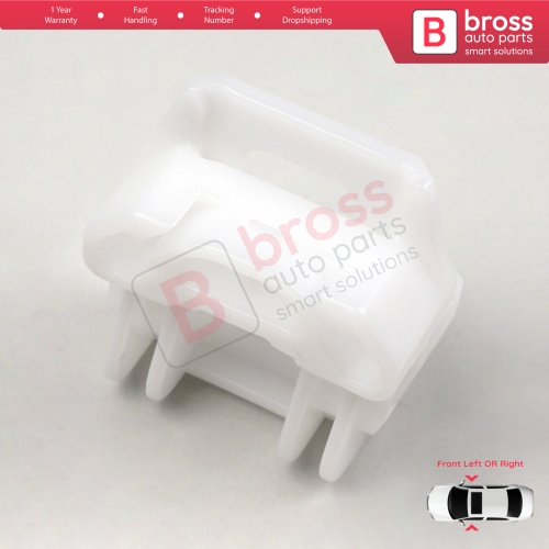 Window Regulator Repair Clips A Front Door for VW Golf Bora Jetta MK4 A4 1J Seat Ibiza MK3 6L Coupe Peugeot 607 1999-2010 1JM898461