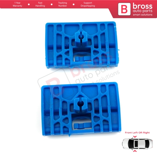 Power Window Regulator Repair Clips Front for Audi A3 8L 1996-2003 2/3 Door A6 C5 4B A4 B6 B7 Seat Exeo 3R 8L3837461 4B0837461