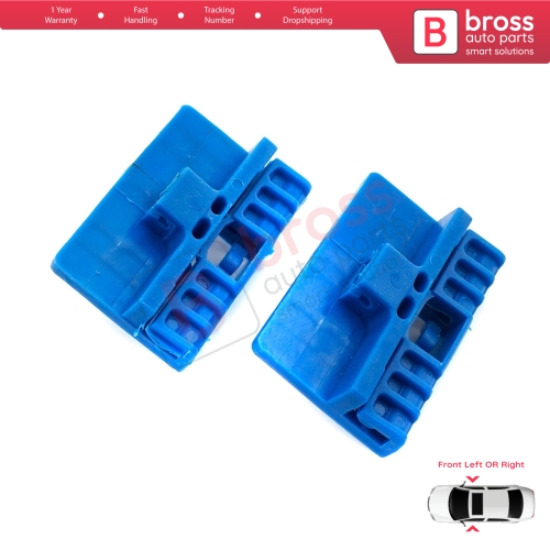 Power Window Regulator Repair Clips Front for Audi A3 8L 1996-2003 2/3 Door A6 C5 4B A4 B6 B7 Seat Exeo 3R 8L3837461 4B0837461