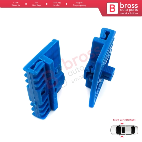 Power Window Regulator Repair Clips Front for Audi A3 8L 1996-2003 2/3 Door A6 C5 4B A4 B6 B7 Seat Exeo 3R 8L3837461 4B0837461
