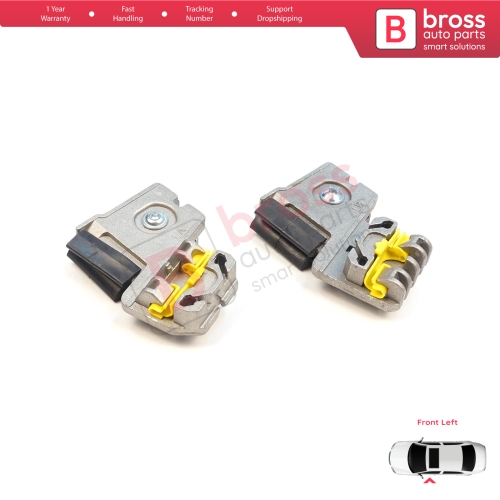 Window Regulator Repair Clips LA+LB Front Left Door for VW Golf Bora Jetta MK4 A4 1J 1997-2006 Peugeot 607 1999-2010 1J3837461