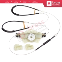 Window Regulator Repair Kit Front Left Door for VW Passat B5 B5.5 3B 3BG Skoda Superb MK1 B5 3U 3B1837461