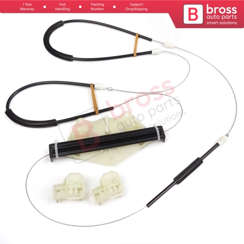 Window Regulator Repair Kit Front Left Door for VW Passat B5 B5.5 3B 3BG Skoda Superb MK1 B5 3U 3B1837461