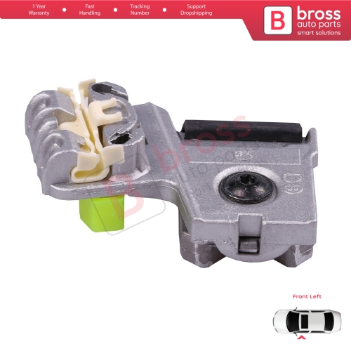 Window Regulator Repair Clips LB Front Left Door for VW Golf Bora Jetta MK4 A4 1J 1997-2006 Peugeot 607 1999-2010 1J3837461