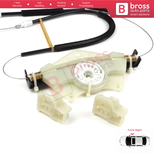 Window Regulator Repair Kit Front Right Door for VW Passat B5 B5.5 3B 3BG Skoda Superb MK1 B5 3U 3B1837462