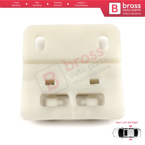 Window Regulator Repair Clips Rear for  Land Rover Freelander MK1 L314 LN 1997-2006 3/5 Door CVH101210 CVH101200