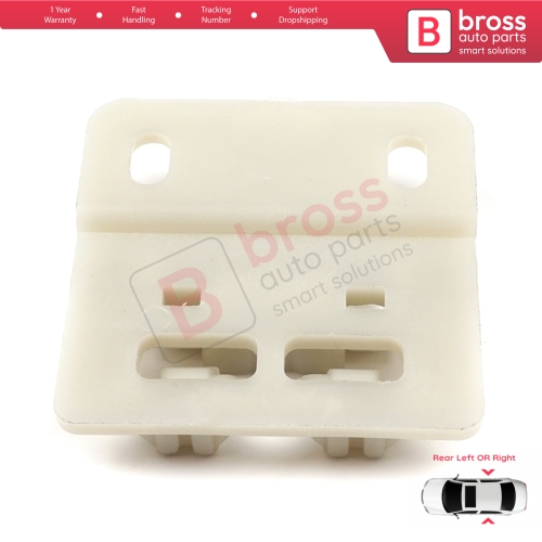 Window Regulator Clip Rear Left or Right Back for Land Rover Freelander VW Sharan