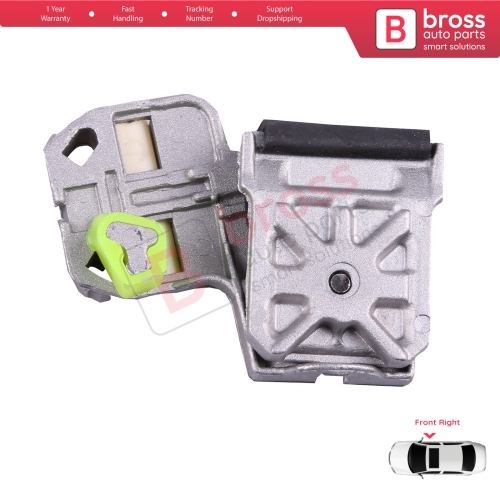 Window Regulator Repair Clips RA Front Right Door for VW Golf Bora Jetta MK4 A4 1J 1997-2006 Peugeot 607 1999-2010 1J3837462