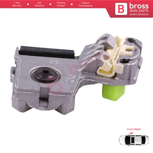 Window Regulator Repair Clips RA Front Right Door for VW Golf Bora Jetta MK4 A4 1J 1997-2006 Peugeot 607 1999-2010 1J3837462