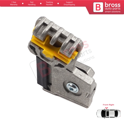 Window Regulator Repair Clips RB Front Right Door for VW Golf Bora Jetta MK4 A4 1J 1997-2006 Peugeot 607 1999-2010 1J3837462