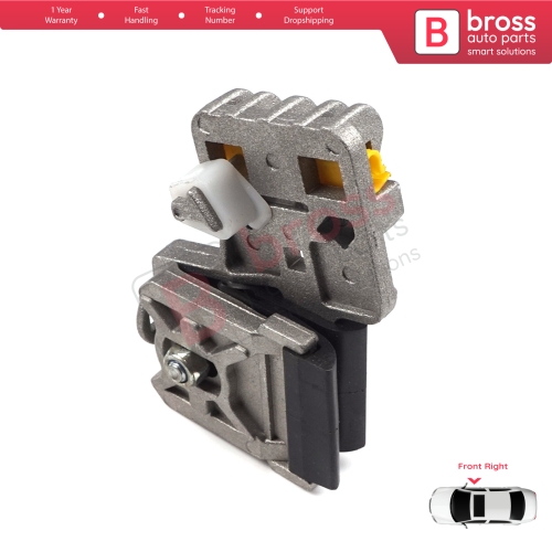 Window Regulator Repair Clips RB Front Right Door for VW Golf Bora Jetta MK4 A4 1J 1997-2006 Peugeot 607 1999-2010 1J3837462