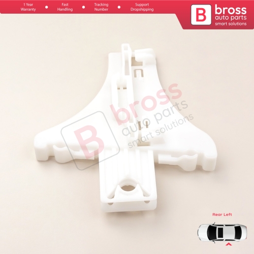 Window Regulator Repair Clips Rear Left Door for VW Golf MK4 Jetta Bora A4 1J Passat B5 B5.5 3B Skoda Superb MK1 B5 3U 1J4839461
