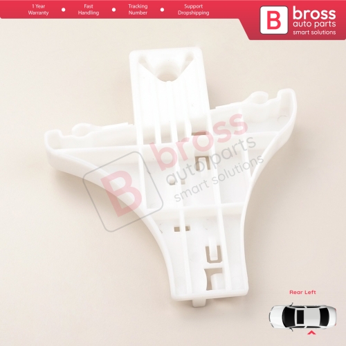 Window Regulator Repair Clips Rear Left Door for VW Golf MK4 Jetta Bora A4 1J Passat B5 B5.5 3B Skoda Superb MK1 B5 3U 1J4839461