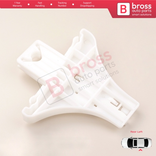 Window Regulator Repair Clips Rear Left Door for VW Golf MK4 Jetta Bora A4 1J Passat B5 B5.5 3B Skoda Superb MK1 B5 3U 1J4839461