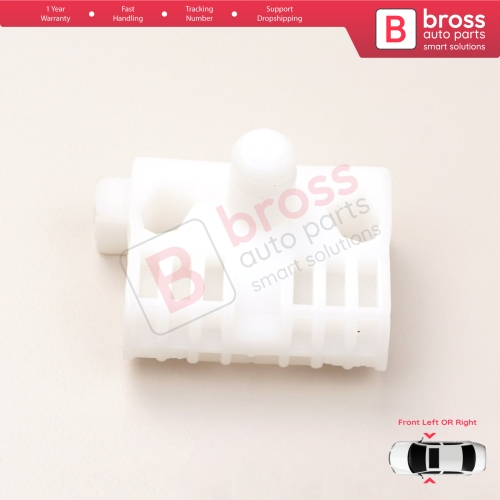 Window Regulator Repair Clips A Front for Renault Clio MK3 BR CR KR SR 2005-2014 5-Door 8200191148 8200291147