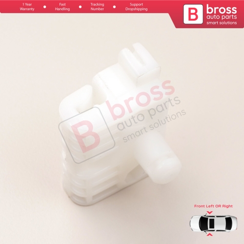Window Regulator Repair Clips A Front for Renault Clio MK3 BR CR KR SR 2005-2014 5-Door 8200191148 8200291147
