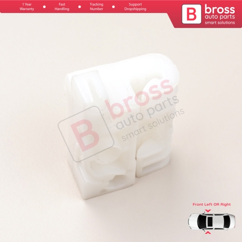 Window Regulator Repair Clips A Front for Renault Clio MK3 BR CR KR SR 2005-2014 5-Door 8200191148 8200291147