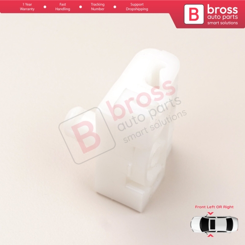 Window Regulator Repair Clips A Front for Renault Clio MK3 BR CR KR SR 2005-2014 5-Door 8200191148 8200291147