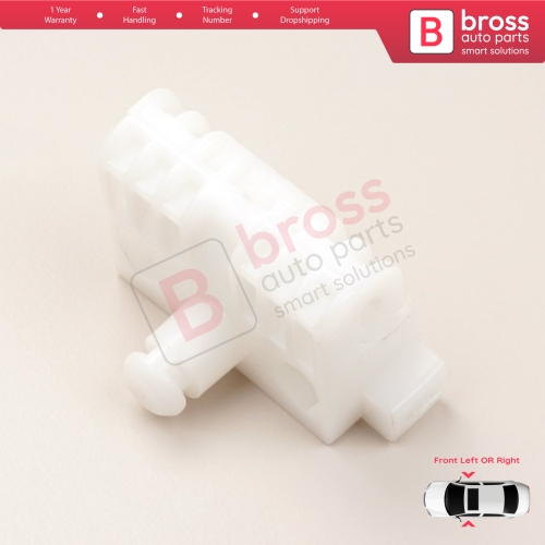 Window Regulator Repair Clips A Front for Renault Clio MK3 BR CR KR SR 2005-2014 5-Door 8200191148 8200291147