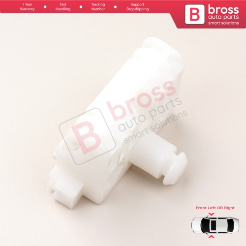 Window Regulator Repair Clips B Front for Renault Clio MK3 BR CR KR SR 2005-2014 5-Door 8200191148 8200291147