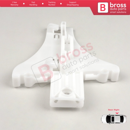 Window Regulator Repair Clips Rear Right Door for VW Golf MK4 Jetta Bora A4 1J Passat B5 B5.5 3B Skoda Superb MK1 B5 3U 1J4839462