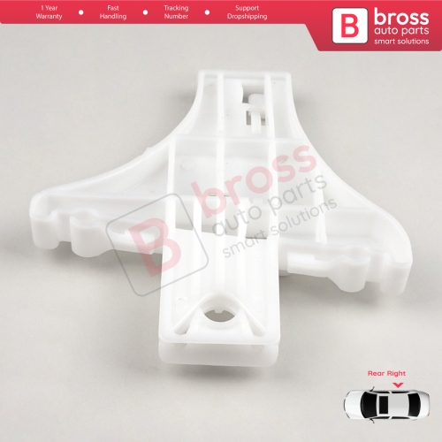 Window Regulator Repair Clips Rear Right Door for VW Golf MK4 Jetta Bora A4 1J Passat B5 B5.5 3B Skoda Superb MK1 B5 3U 1J4839462
