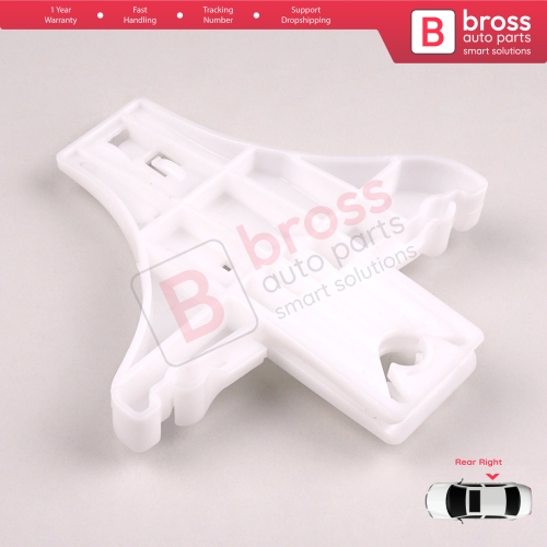 Window Regulator Repair Clips Rear Right Door for VW Golf MK4 Jetta Bora A4 1J Passat B5 B5.5 3B Skoda Superb MK1 B5 3U 1J4839462