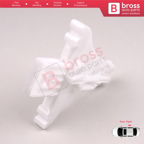 Window Regulator Repair Clips Rear Right Door for VW Golf MK4 Jetta Bora A4 1J Passat B5 B5.5 3B Skoda Superb MK1 B5 3U 1J4839462
